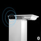 ZLINE Wall Mount Range Hood in Stainless Steel with Built-in CrownSound Bluetooth Speakers - KBCRN-BT