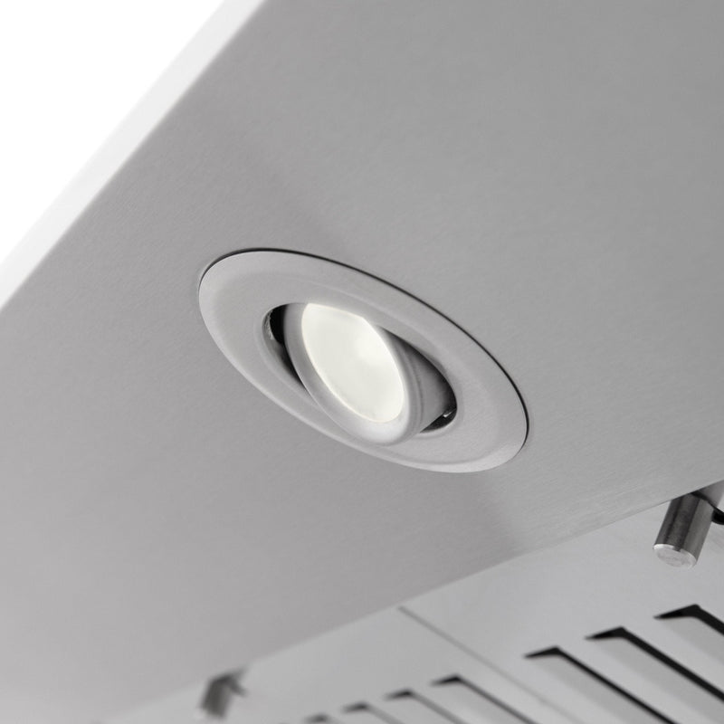 ZLINE Wall Mount Range Hood in Stainless Steel with Built-in CrownSound Bluetooth 