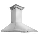 ZLINE Wall Mount Range Hood in Stainless Steel with Built-in CrownSound Bluetooth Speakers - KL2CRN-BT