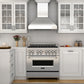ZLINE Wall Mount Range Hood in Stainless Steel with Crown Molding 