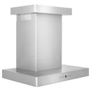 ZLINE Wall Mount Range Hood in Stainless Steel with Crown Molding - KECRN