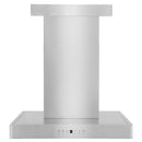 ZLINE Wall Mount Range Hood in Stainless Steel with Crown Molding - KECRN