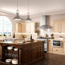 ZLINE Wall Mount Range Hood in Stainless Steel with Crown Molding - KL2CRN