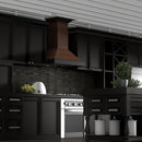 ZLINE Wooden Wall Mount Range Hood in Antigua and Walnut