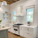 ZLINE Wooden Wall Mount Range Hood in White - Includes Motor - KBTT