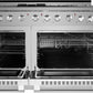 NXR 48 in. 7.2 cu.ft. Pro-Style Natural Gas Range with Convection Oven in Stainless Steel, SC4811