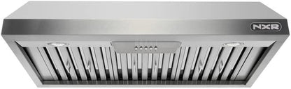 NXR 36 in. Natural Gas Range and Under Cabinet Range Hood Package, SC3611EHBD