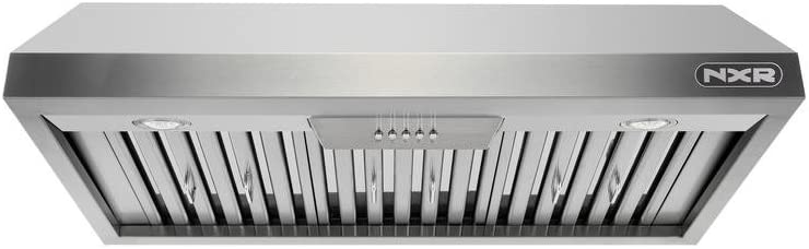 NXR 30" Propane Gas Range & Under Cabinet Hood Bundle, Stainless Steel SC3055LPEHBD