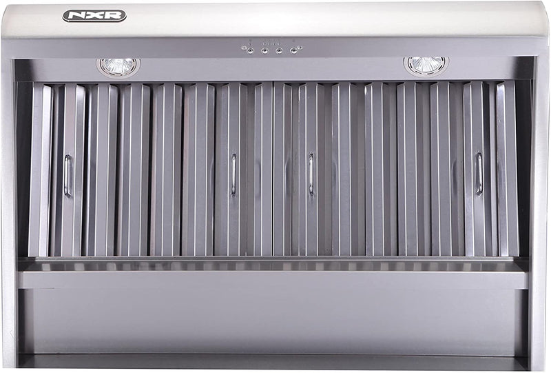 NXR 30" Propane Gas Range & RH3001 Under Cabinet Hood Bundle, Stainless Steel SC3055LPRHBD