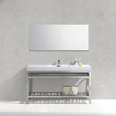 cisco-60-single-sink-stainless-steel-console-with-acrylic-sink-chrome-ac60s