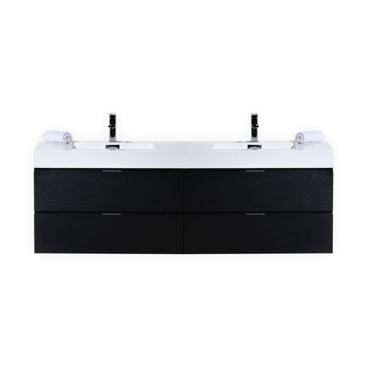 bliss-80-double-sink-black-wall-mount-modern-bathroom-vanity-bsl80d-bk