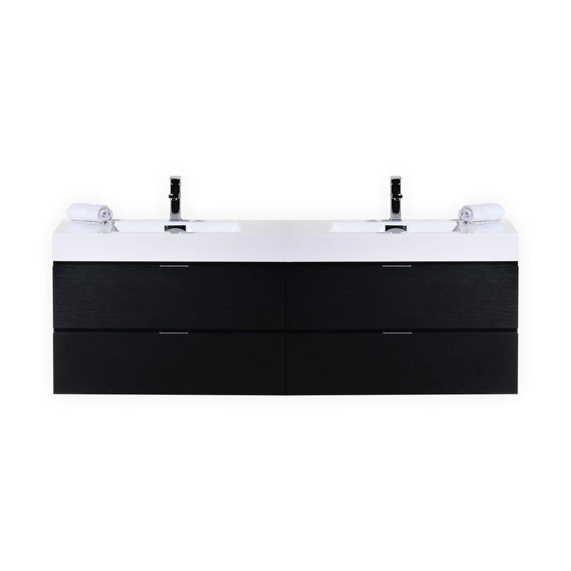 bliss-80-double-sink-black-wall-mount-modern-bathroom-vanity-bsl80d-bk