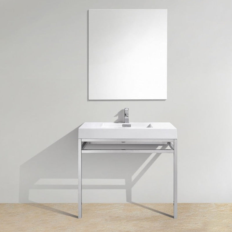 haus-36-stainless-steel-console-w-white-acrylic-sink-chrome-ch36