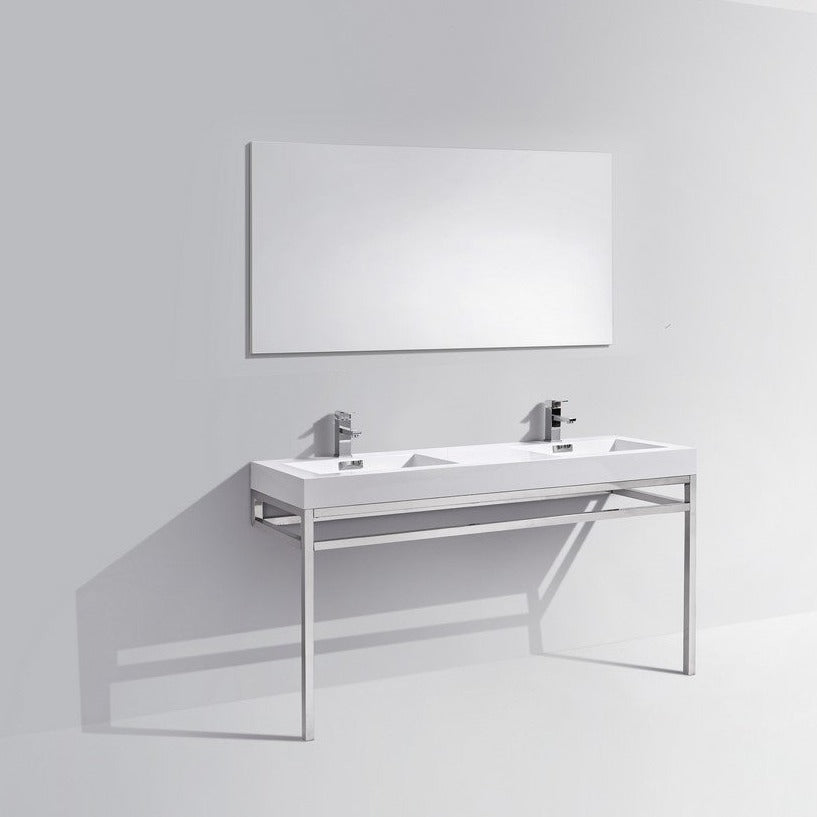 haus-60-double-sink-stainless-steel-console-w-white-acrylic-sink-chrome-ch60d