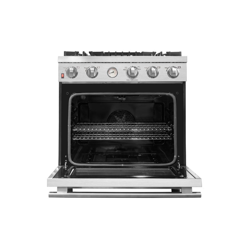 Forno Alta Qualita 30" Pro-Style Freestanding Gas Range - FFSGS6228-30S