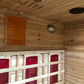 SunRay 3 Person Outdoor Sauna w/Ceramic Heater - HL300D