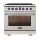Kucht 36 in. 5.2 cu. ft. All Gas Range in Stainless Steel with Accents KFX360