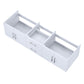 Lexora Geneva 72" Glossy White Vanity Cabinet Only LG192272DM00000