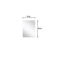 Lexora Lafarre 24" Rustic Acacia Bathroom Vanity, White Quartz Top, White Square Sink, Labaro Brushed Nickel Faucet Set, and 18" Frameless Mirror LLF24SKSOSM18FBN