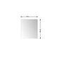 Lexora Zilara 72" Black and Grey Double Vanity, Castle Grey Marble Tops, White Square Sinks, and 28" Frameless Mirrors - LZ342272DLISM28