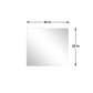 Lexora Zilara 80" Black and Grey Double Vanity, Castle Grey Marble Tops, White Square Sinks, and 30" Frameless Mirrors - LZ342280DLISM30