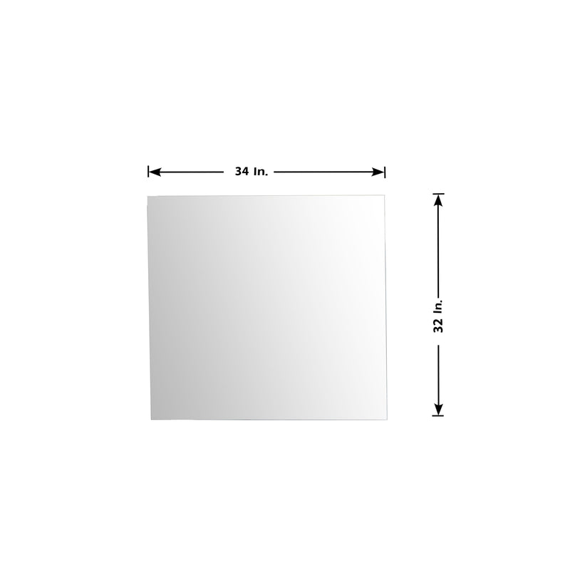 Lexora Zilara 84" Black and Grey Double Vanity, Castle Grey Marble Tops, White Square Sinks, Monte Chrome Faucet Set, and 34" Frameless Mirrors - LZ342284DLISM34FBG