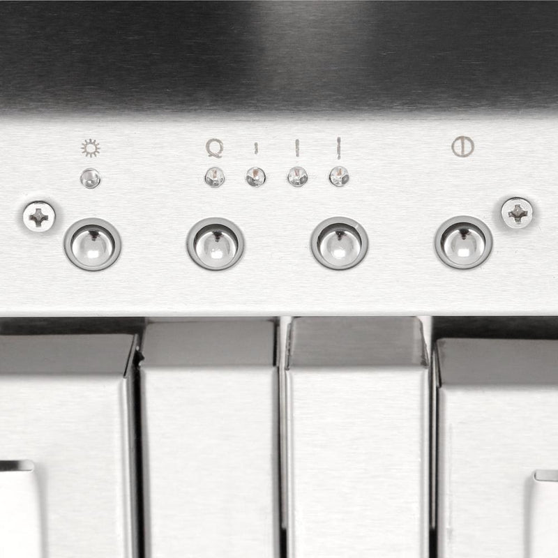 NXR 36" Propane Gas Cooktop & Under Cabinet Hood Bundle, Stainless Steel SCT3611LPRHBD