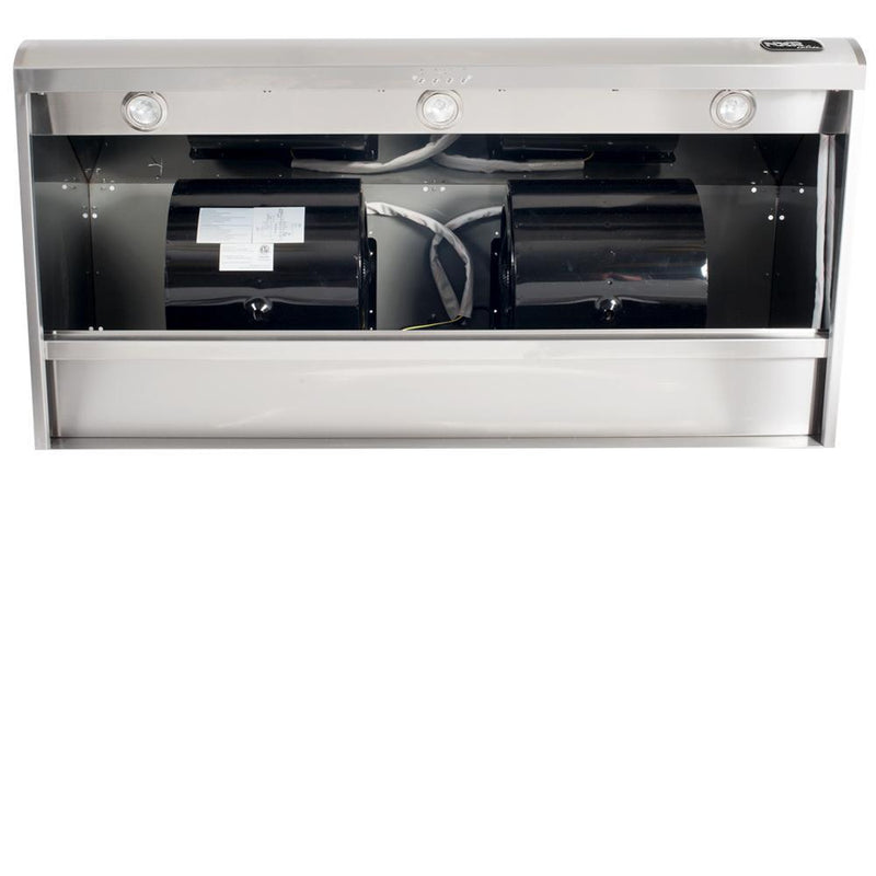 NXR 36" Propane Gas Cooktop & Under Cabinet Hood Bundle, Stainless Steel SCT3611LPRHBD