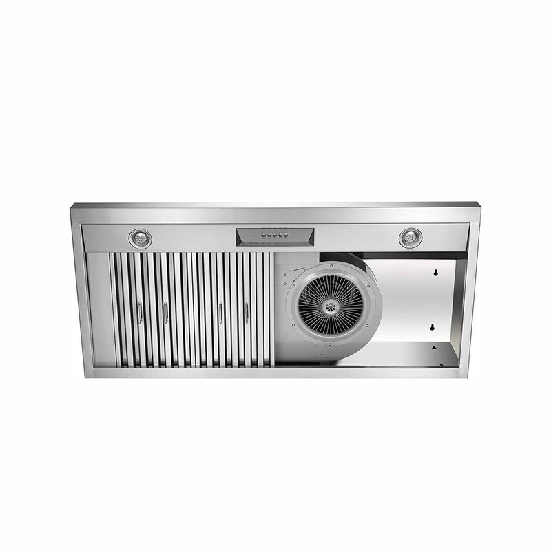 NXR 36" Propane Gas Cooktop & Under Cabinet Hood Bundle, Stainless Steel SCT3611LPEHBD