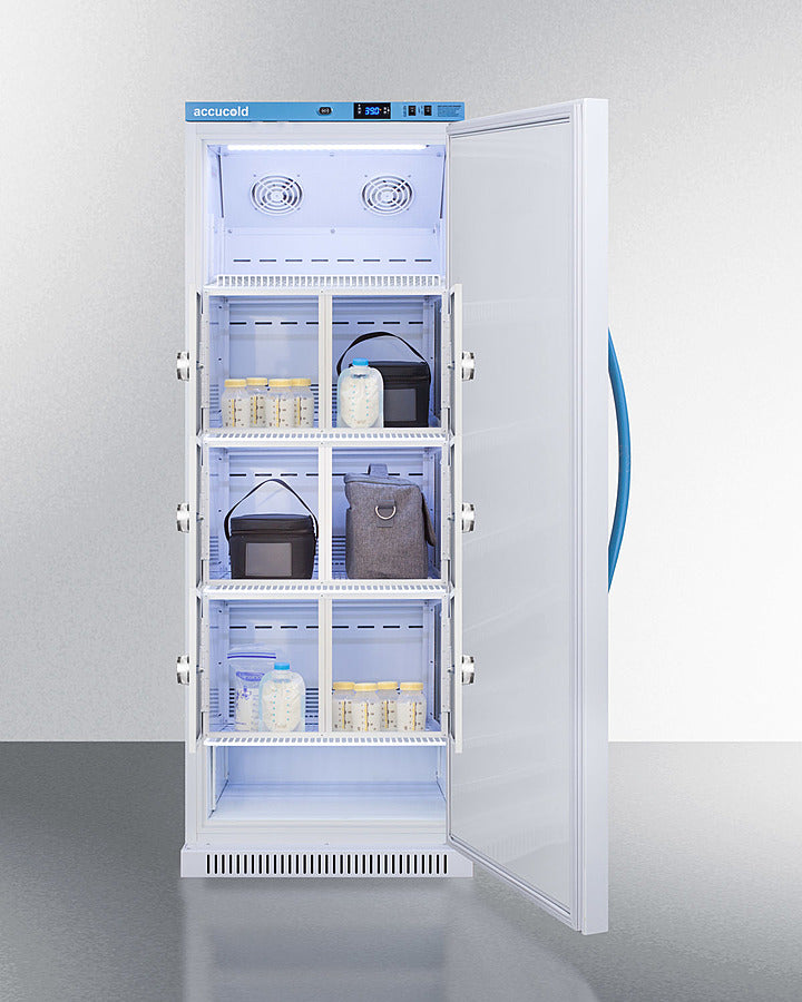 Accucold 12 Cu.Ft. MOMCUBE™ Breast Milk Refrigerator with Interior Lockers
