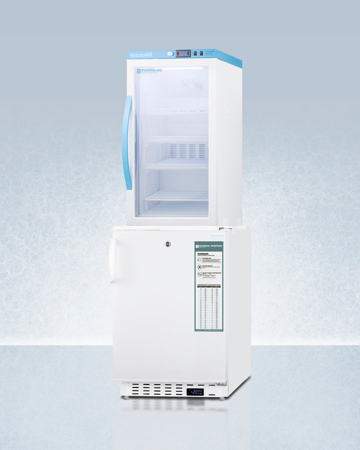 Accucold 20" Wide Vaccine Refrigerator/Freezer Combination