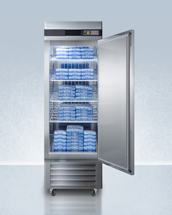 Accucold 23 Cu.Ft. Upright Pharmacy Freezer in Stainless Steel with Right Hand Door