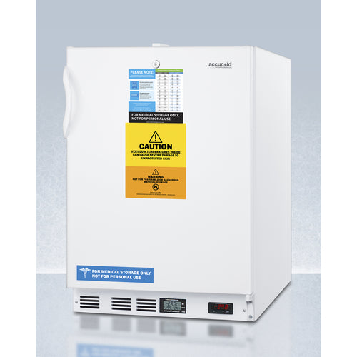 Accucold 24" Wide All-Freezer, ADA Compliant