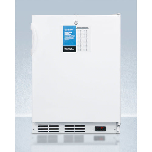 Accucold 24" Wide All-Freezer, ADA Compliant