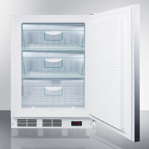 Accucold 24" Wide All-Freezer, ADA Compliant 