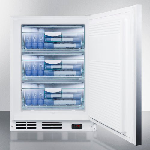 Accucold 24" Wide All-Freezer, ADA Compliant 