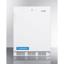 Accucold 24" Wide All-Refrigerator ADA Compliant in White Exterior