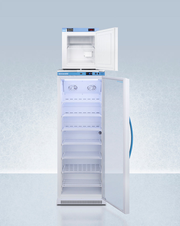 Accucold 24" Wide All-Refrigerator/All-Freezer Combination