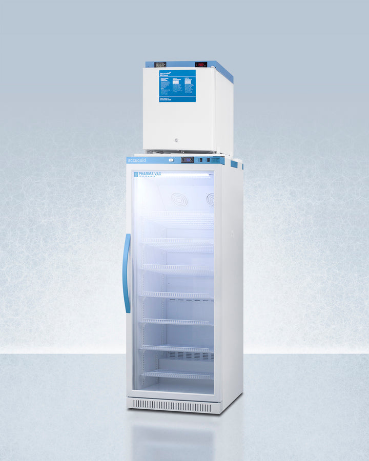 Accucold 24" Wide All-Refrigerator/All-Freezer Combination