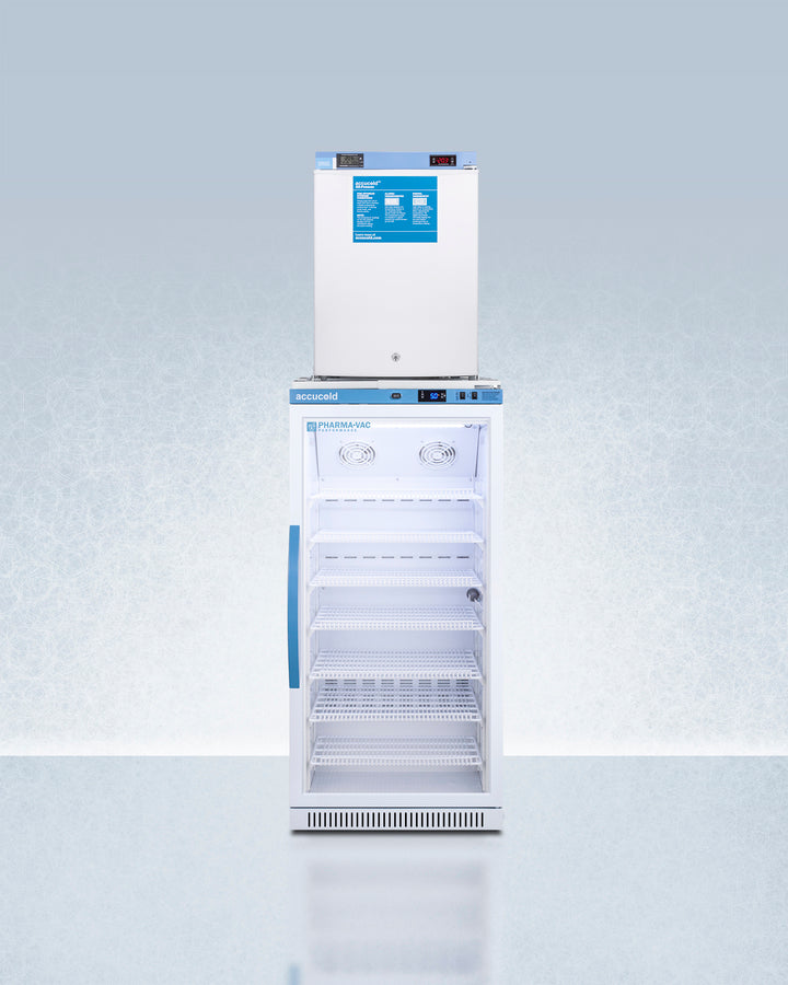 Accucold 24" Wide All-Refrigerator/All-Freezer Combination
