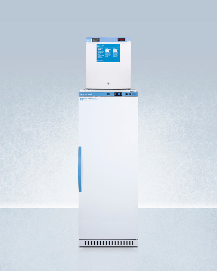 Accucold 24" Wide All-Refrigerator/All-Freezer Combination