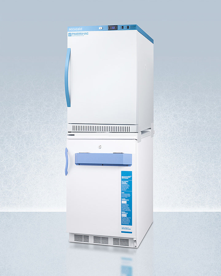 Accucold 24" Wide All-Refrigerator/All-Freezer Combination