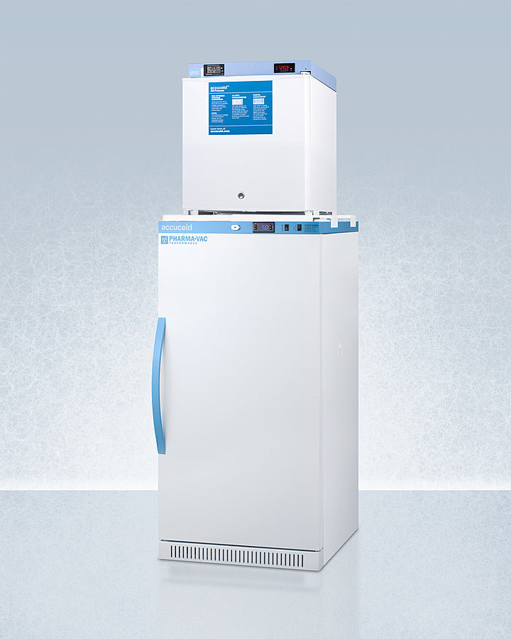 Accucold 24" Wide All-Refrigerator/All-Freezer Combination