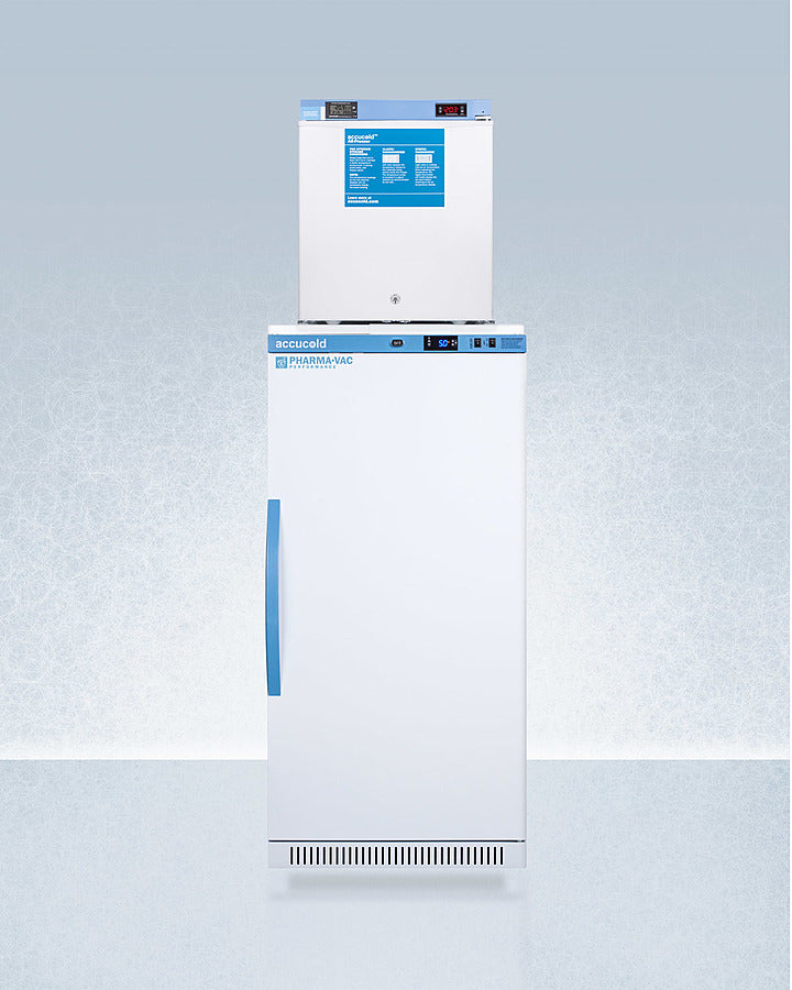 Accucold 24" Wide All-Refrigerator/All-Freezer Combination Front