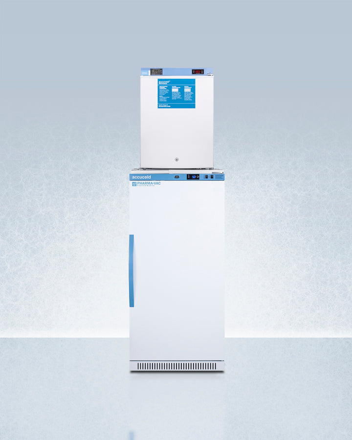 Accucold 24" Wide All-Refrigerator/All-Freezer Combination