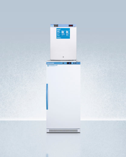 Accucold 24" Wide All-Refrigerator/All-Freezer Combination