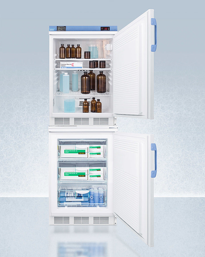 Accucold 24" Wide All-Refrigerator/All-Freezer Combination