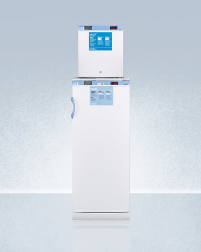 Accucold 24" Wide All-Refrigerator/All-Freezer Combination with Front Lock