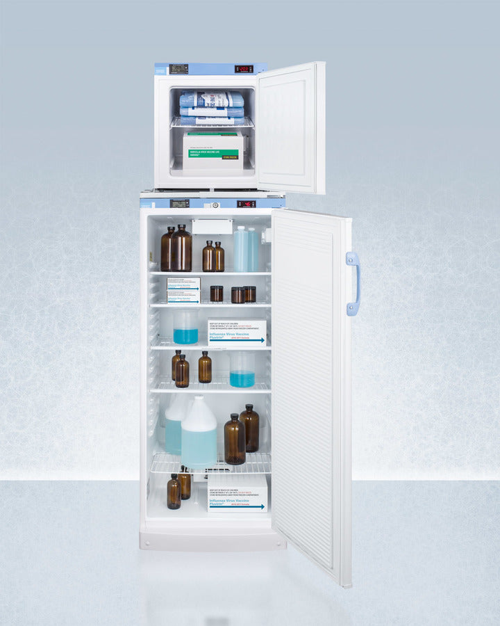 Accucold 24" Wide All-Refrigerator/All-Freezer Combination with Front Lock