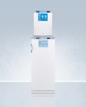Accucold 24" Wide All-Refrigerator/All-Freezer Combination with Front Locks